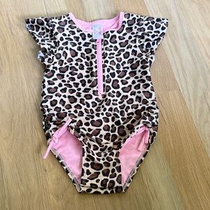 Cat & Jack Leopard Print Swimsuit